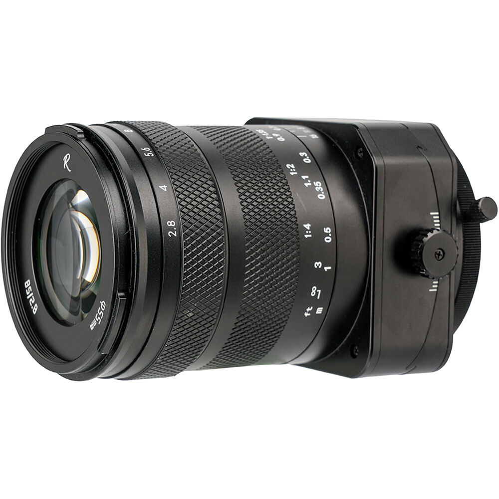 Lente AstrHori 85mm f/2.8 Macro Tilt (Plateado) - contenido de la caja