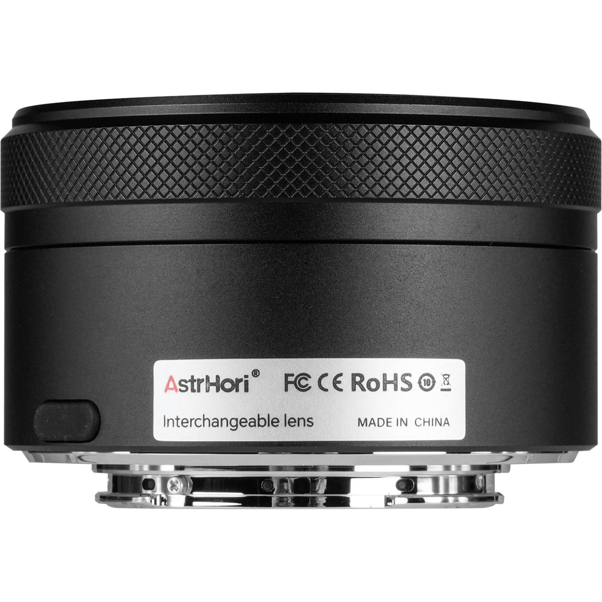 Lente AstrHori AF 27mm f/2.8 (Negro) - vista frontal