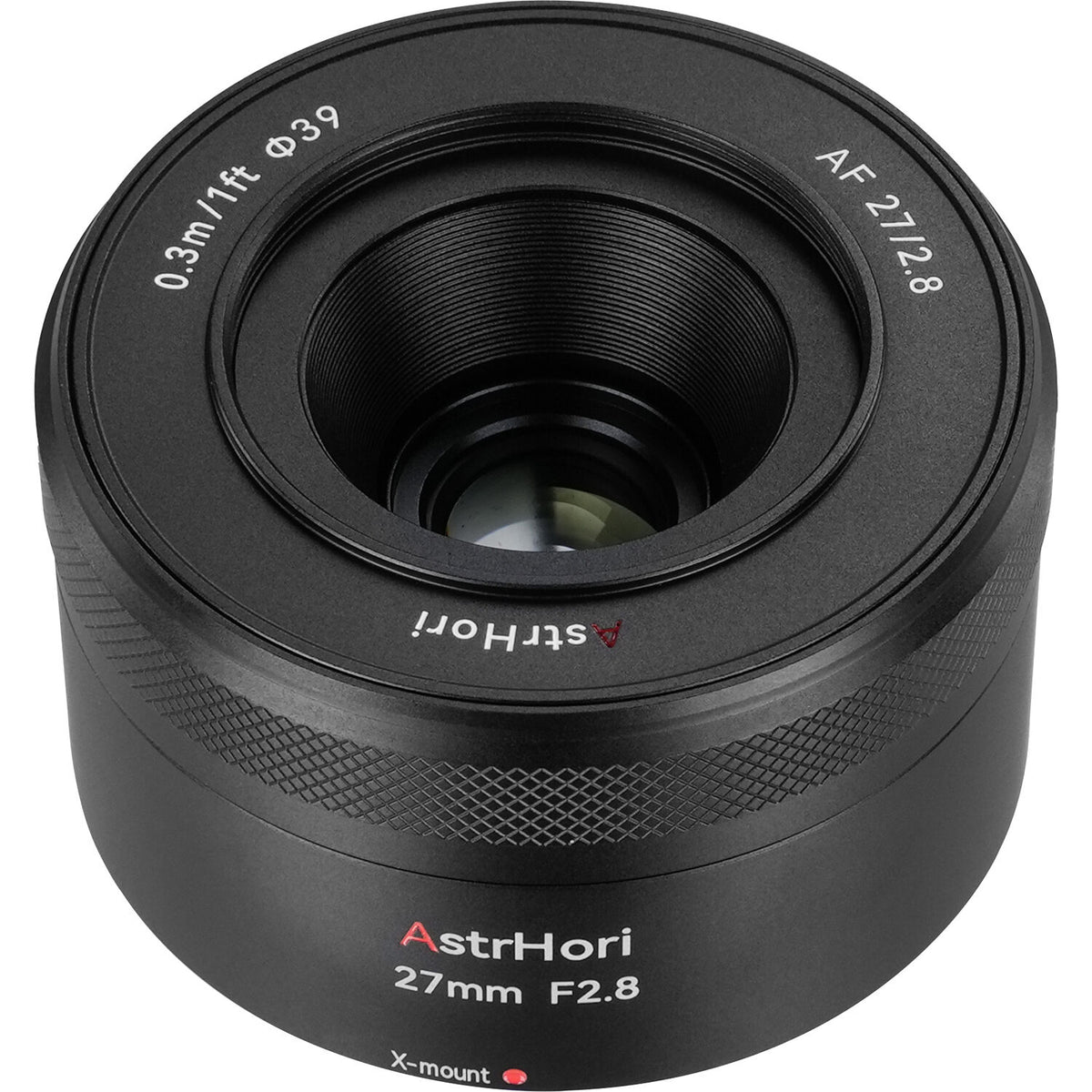 Lente AstrHori AF 27mm f/2.8 (Negro) - detalle