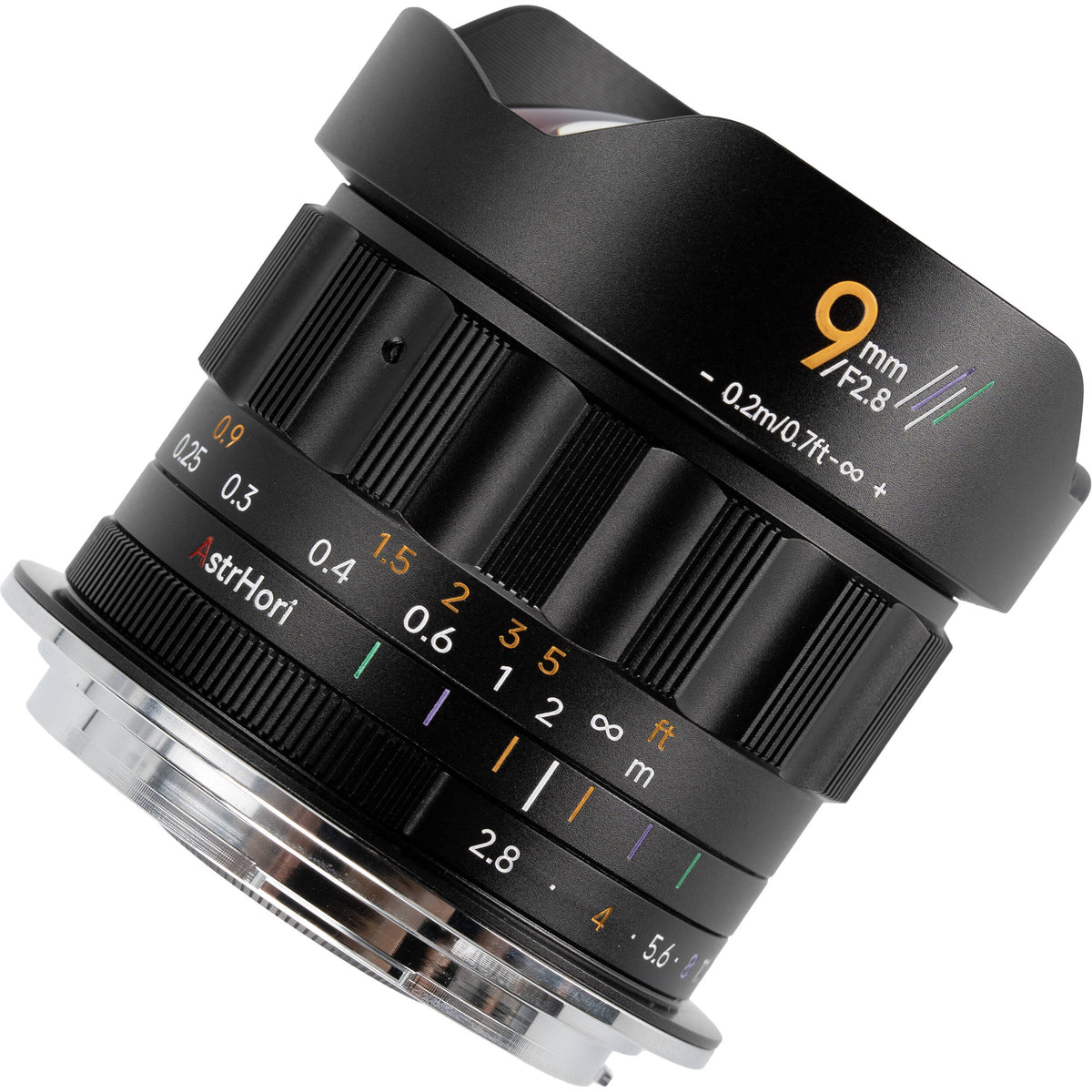 Lente AstrHori MF 9mm f/2.8 - en uso