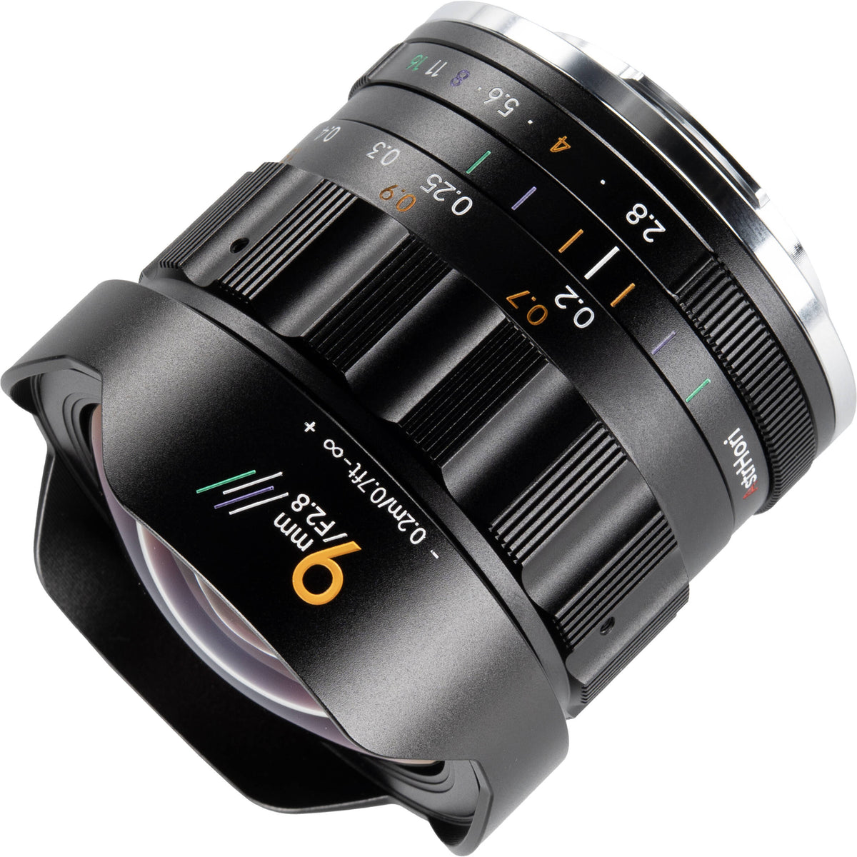 Lente AstrHori MF 9mm f/2.8 - en uso
