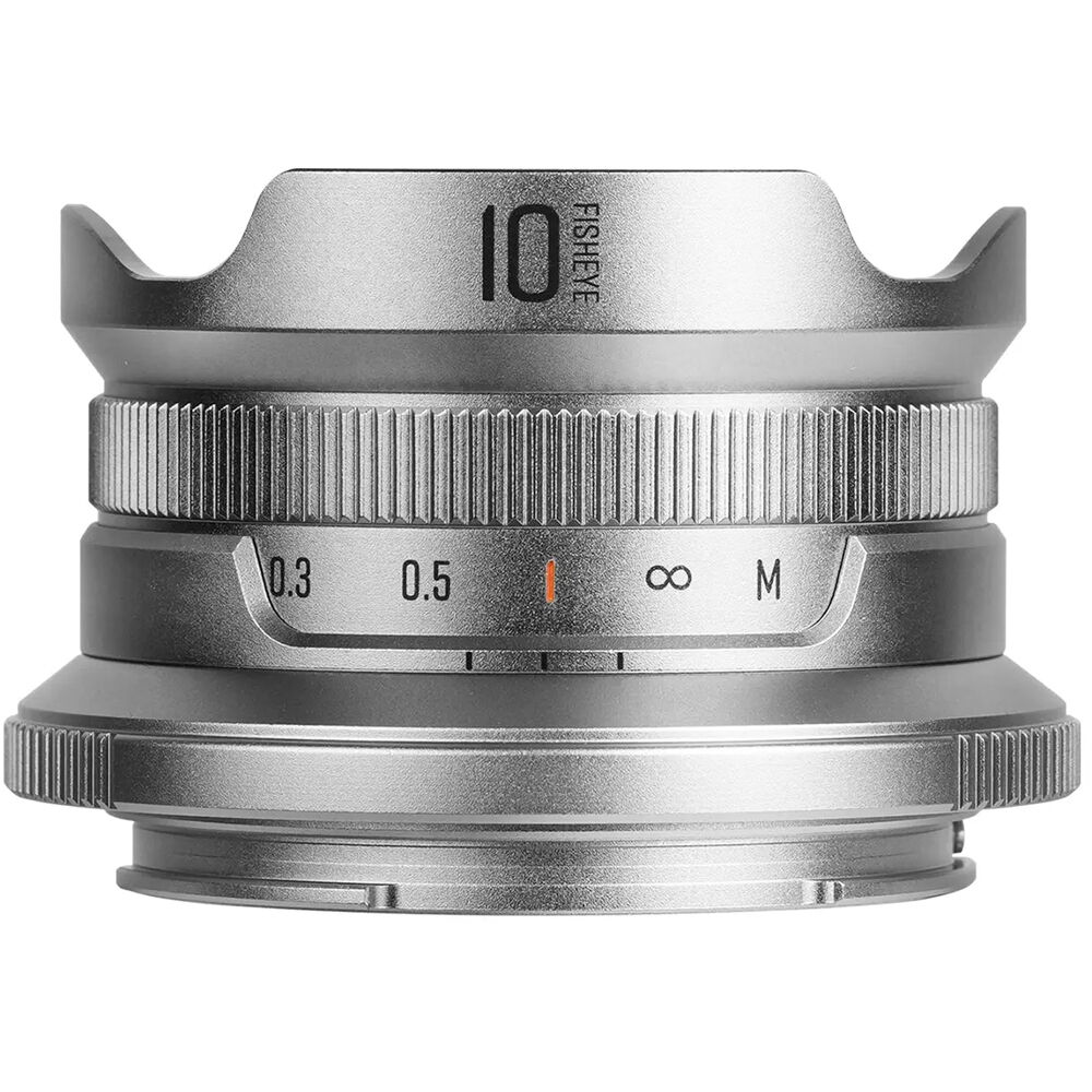 Lente Brightin Star 10mm f/5.6 II Fisheye (Plateado) - vista principal