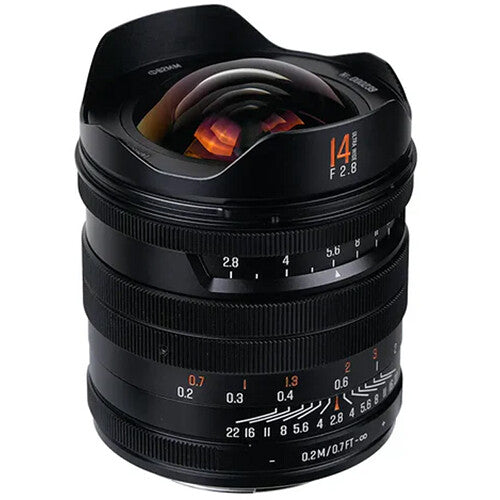 Lente Brightin Star 14mm f/2.8 (Nikon Z) - vista trasera
