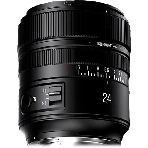 Lente Brightin Star 24mm f/1.8 - vista frontal