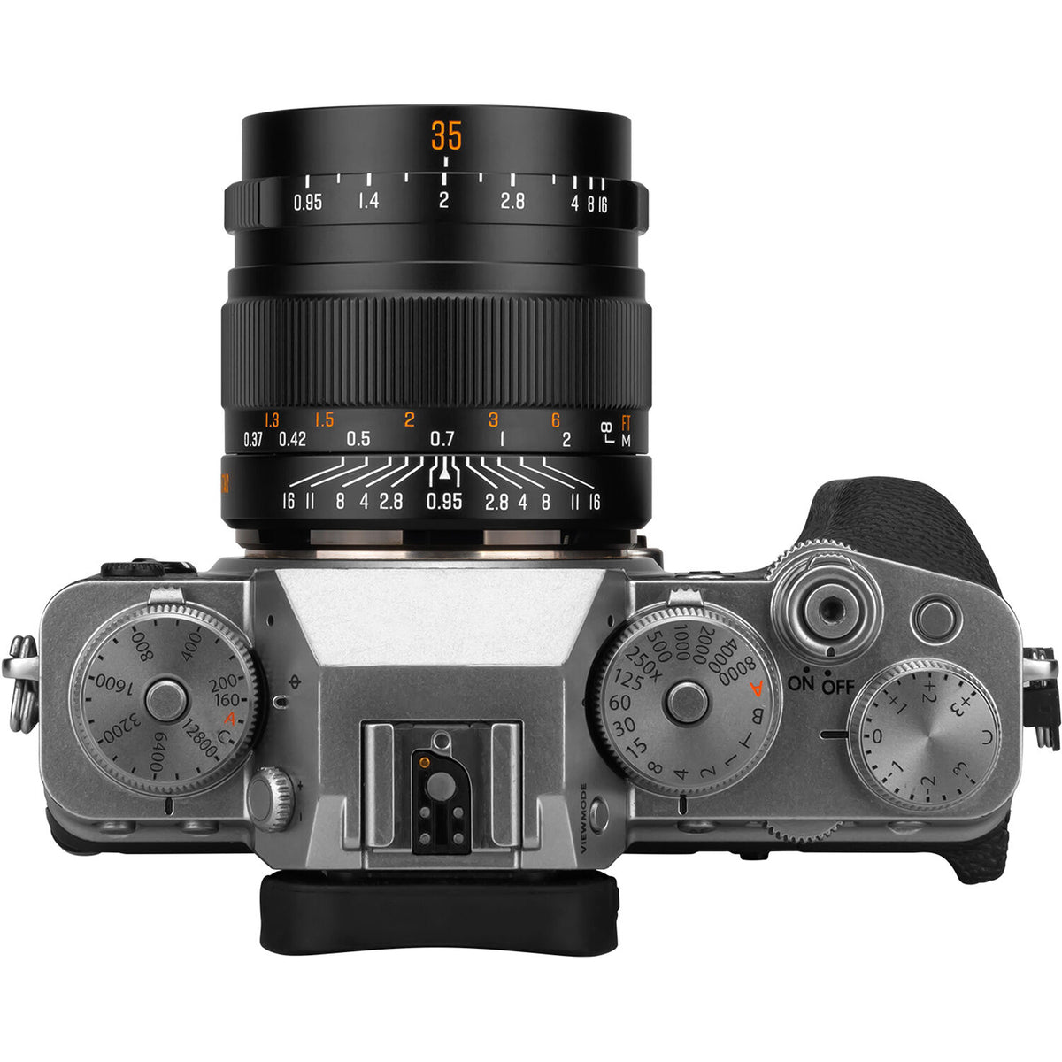 Lente Brightin Star 35mm f/0.95 Luminous - detalle