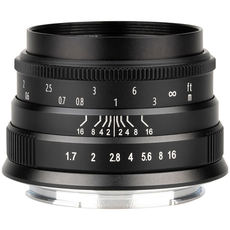 Lente Brightin Star 35mm f/1.7 (Negro) - vista principal