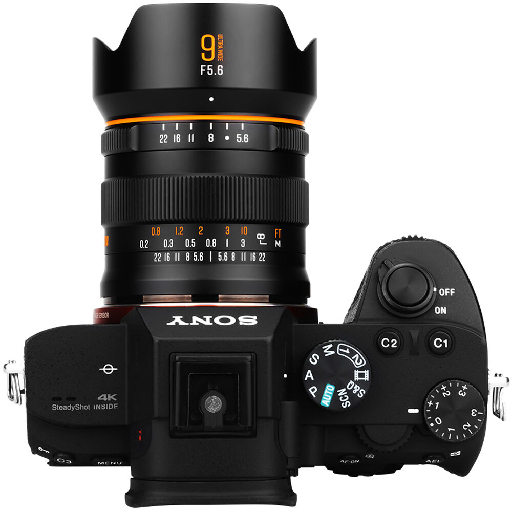 Lente Brightin Star 9mm f/5.6 - vista trasera