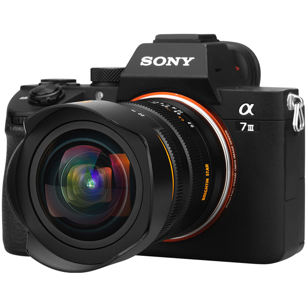 Lente Brightin Star 9mm f/5.6 - puertos y conexiones