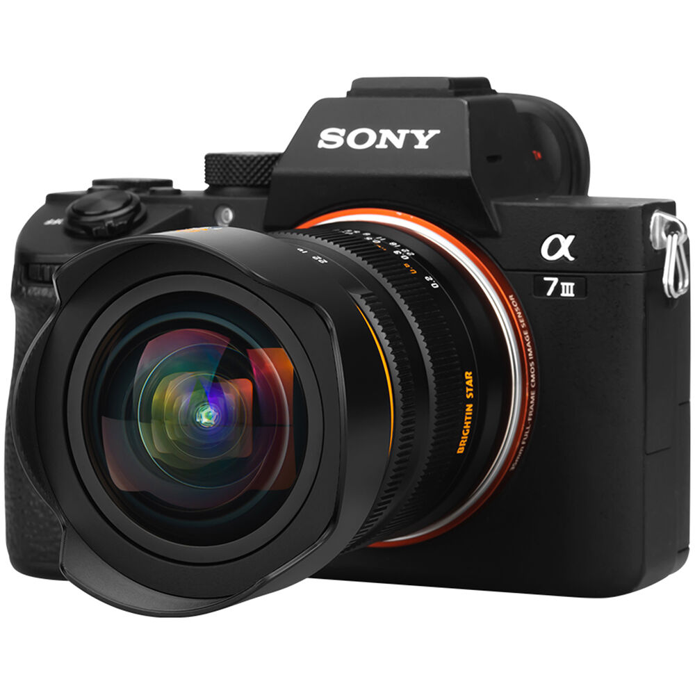 Lente Brightin Star 9mm f/5.6 - puertos y conexiones