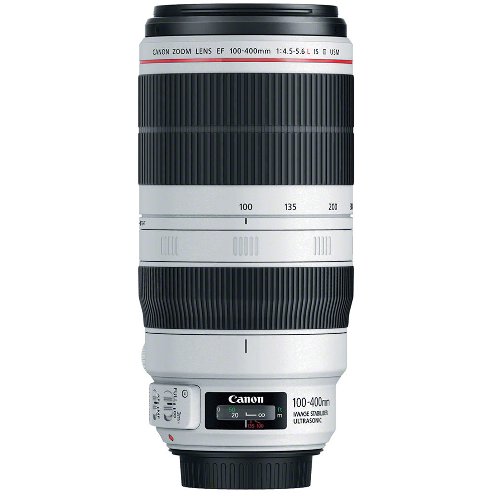 Lente Canon EF 100-400mm f/4.5-5.6L IS II USM - vista trasera
