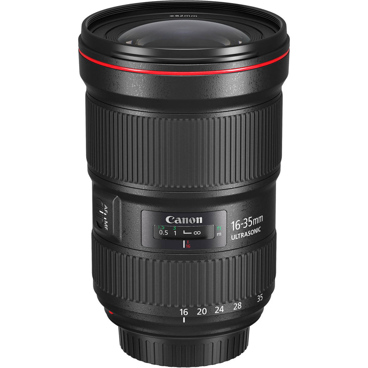 Lente Canon EF 16-35mm f/2.8L III USM - puertos y conexiones