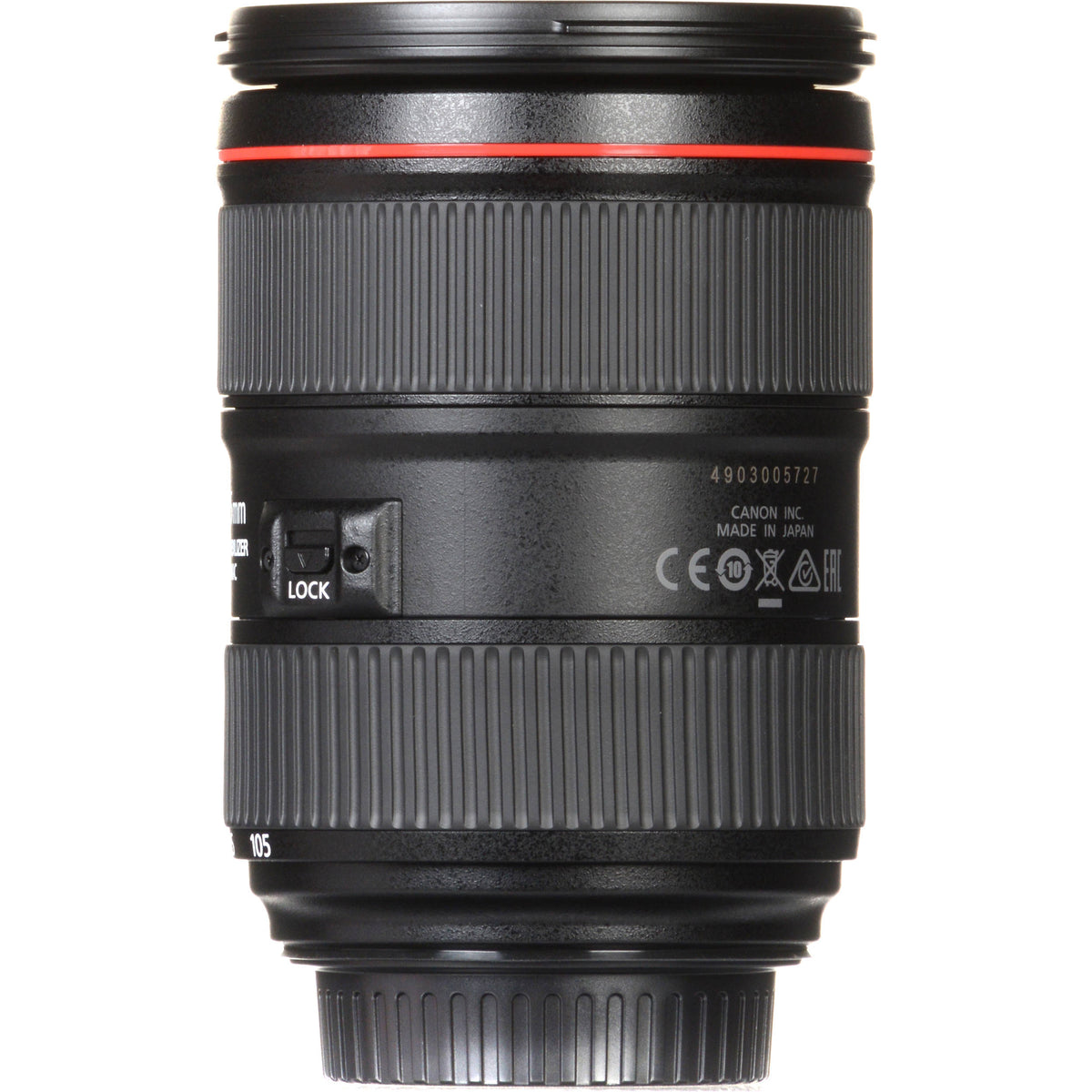 Lente Canon EF 24-105mm f/4L IS II USM - en uso
