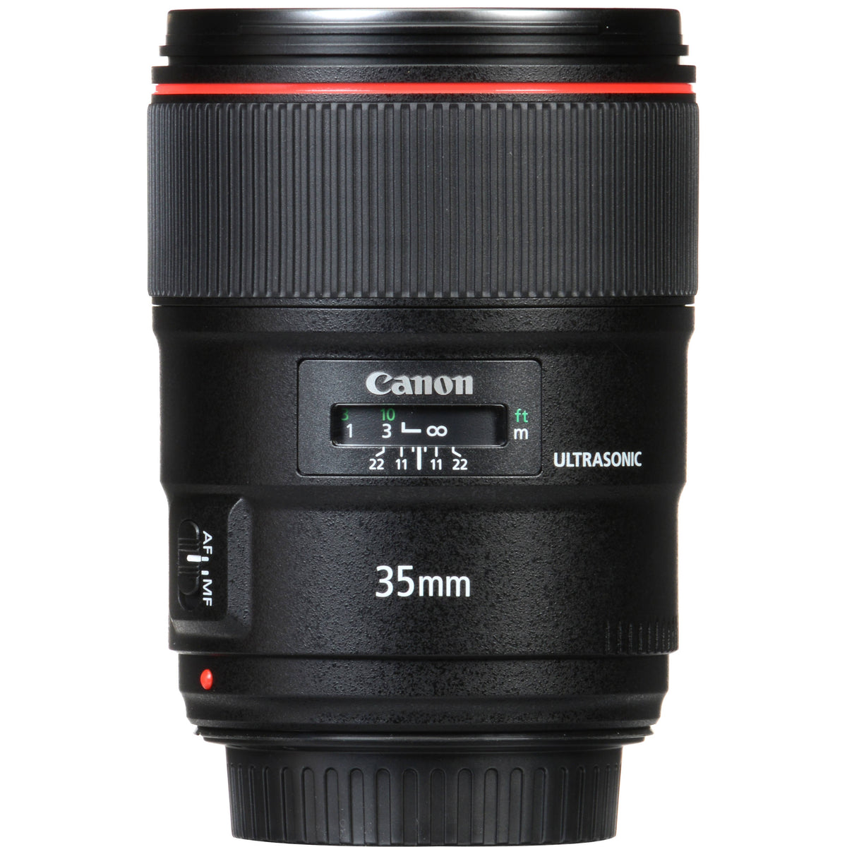 Lente Canon EF 35mm f/1.4L II USM - detalle