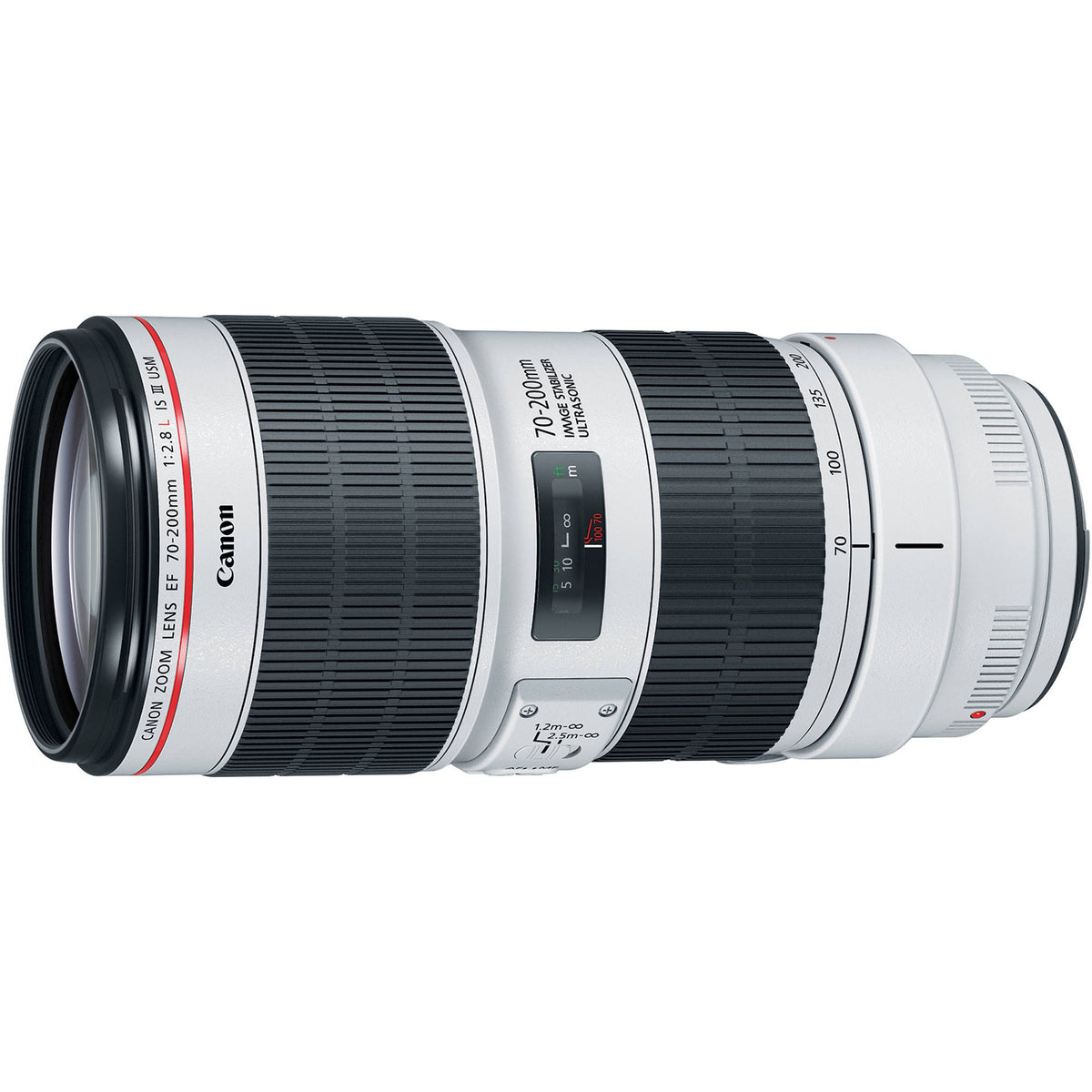 Lente Canon EF 70-200mm f/2.8L IS III USM - vista frontal