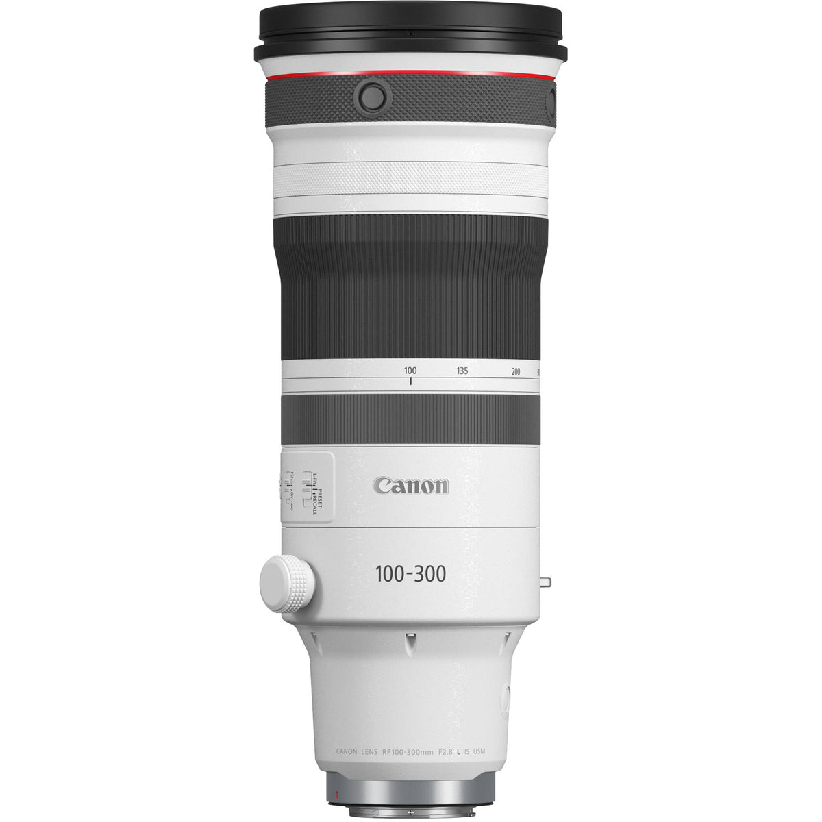 Lente Canon RF 100-300mm f/2.8 L IS USM - vista principal