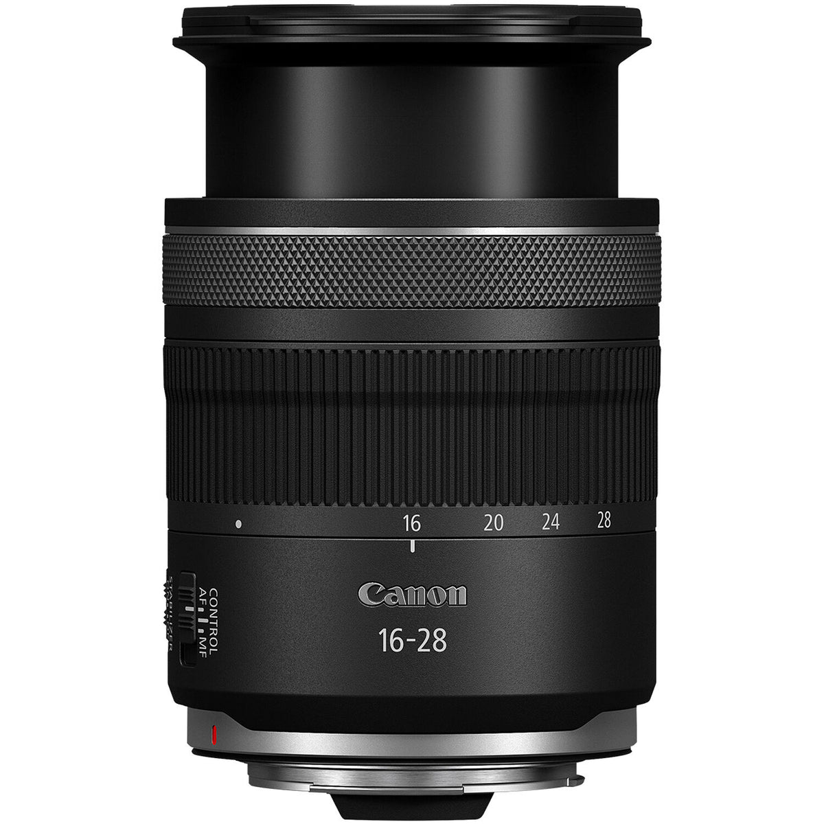 Lente Canon RF 16-28mm f/2.8 IS STM - vista frontal