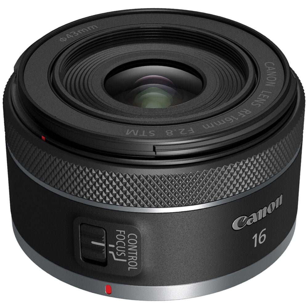 Lente Canon RF 16mm f/2.8 STM - vista trasera