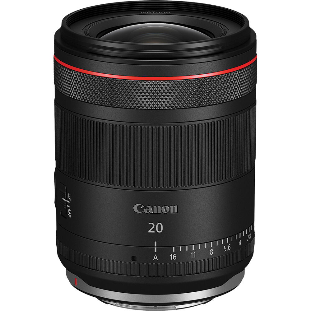 Lente Canon RF 20mm f/1.4 L VCM - vista principal