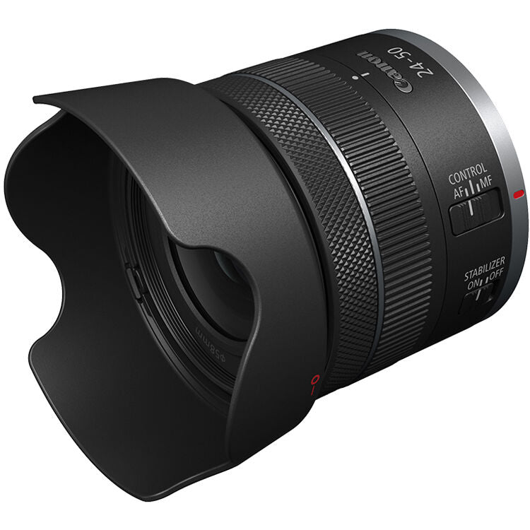 Lente Canon RF 24-50mm f/4.5-6.3 IS STM - detalle