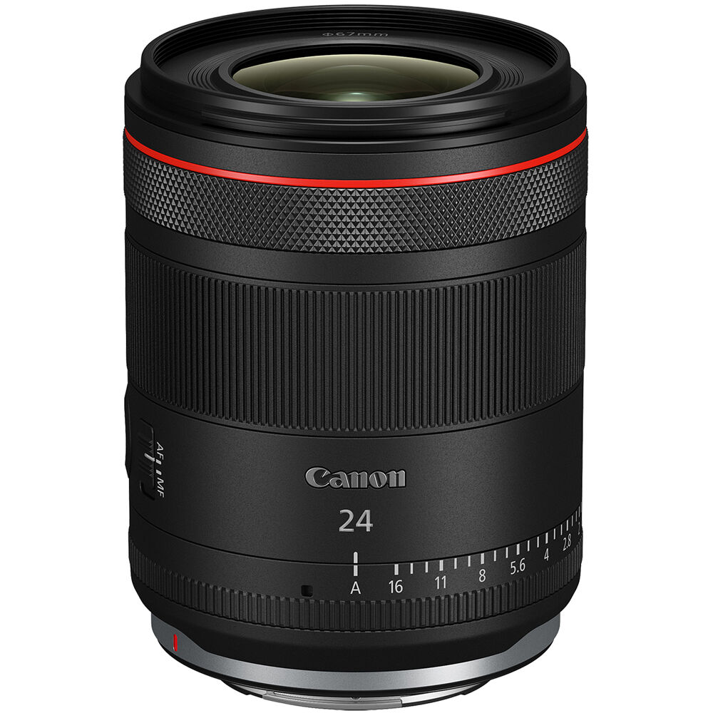 Lente Canon RF 24mm f/1.4 L VCM - vista principal
