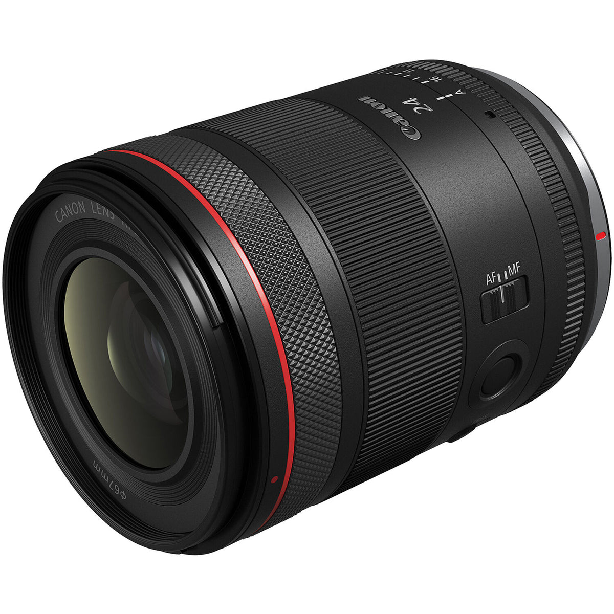 Lente Canon RF 24mm f/1.4 L VCM - puertos y conexiones