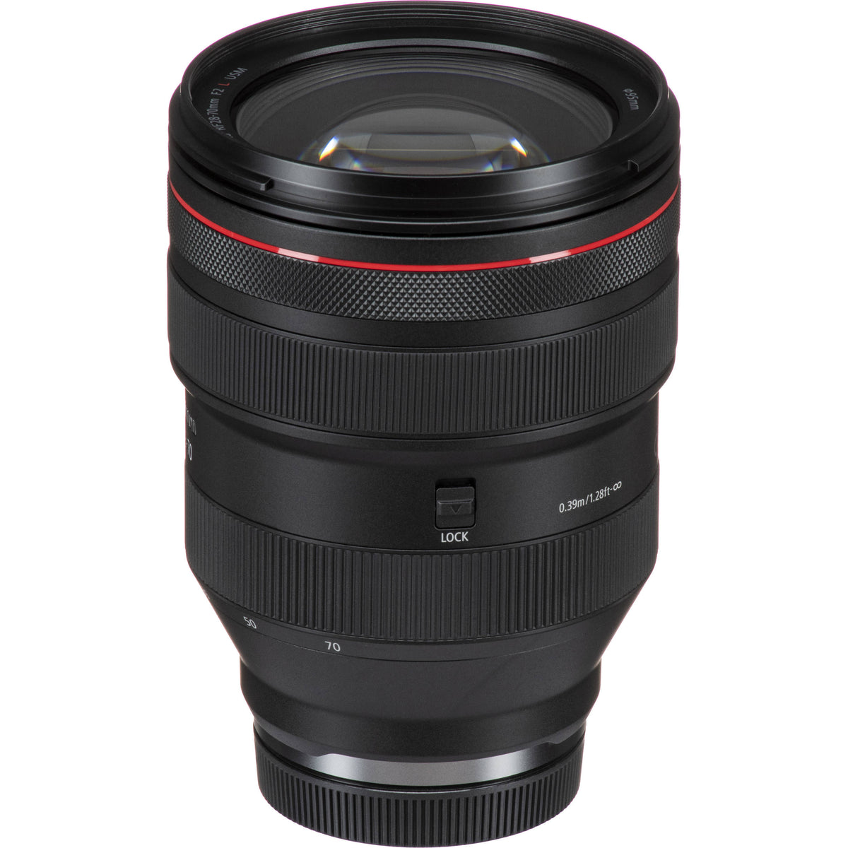 Lente Canon RF 28-70mm f/2 L USM - detalle