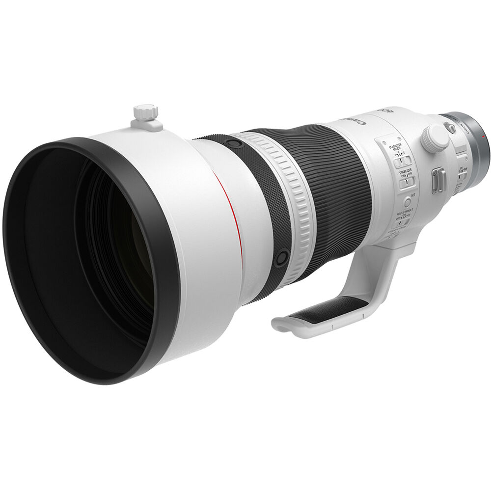 Lente Canon RF 400mm f/2.8 L IS USM - puertos y conexiones