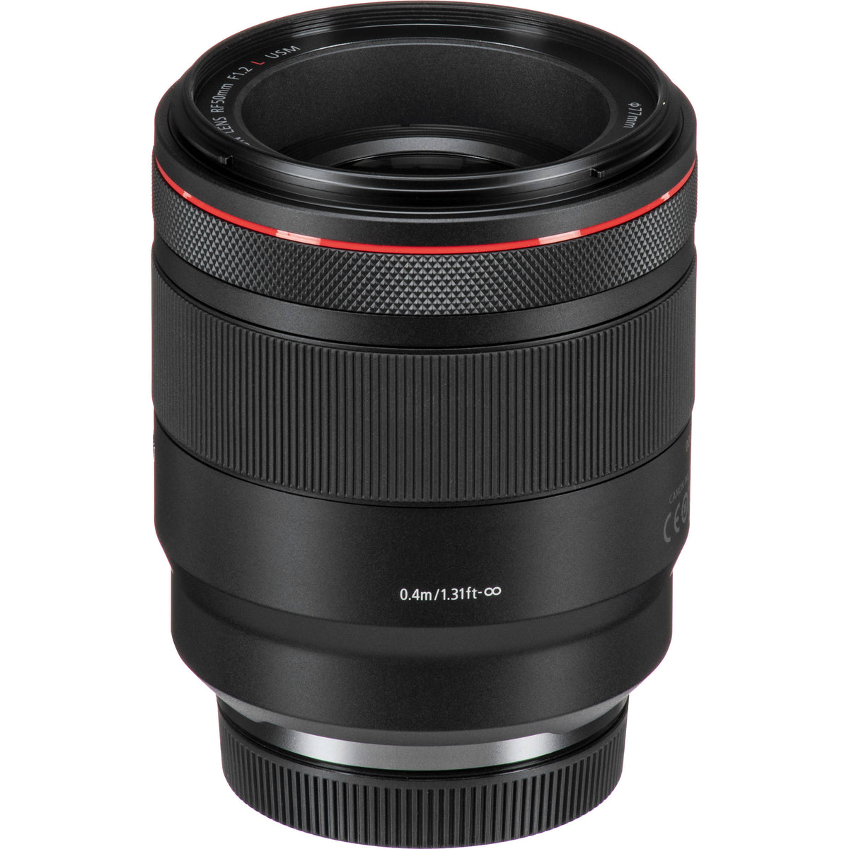 Lente Canon RF 50mm f/1.2 L USM - vista trasera