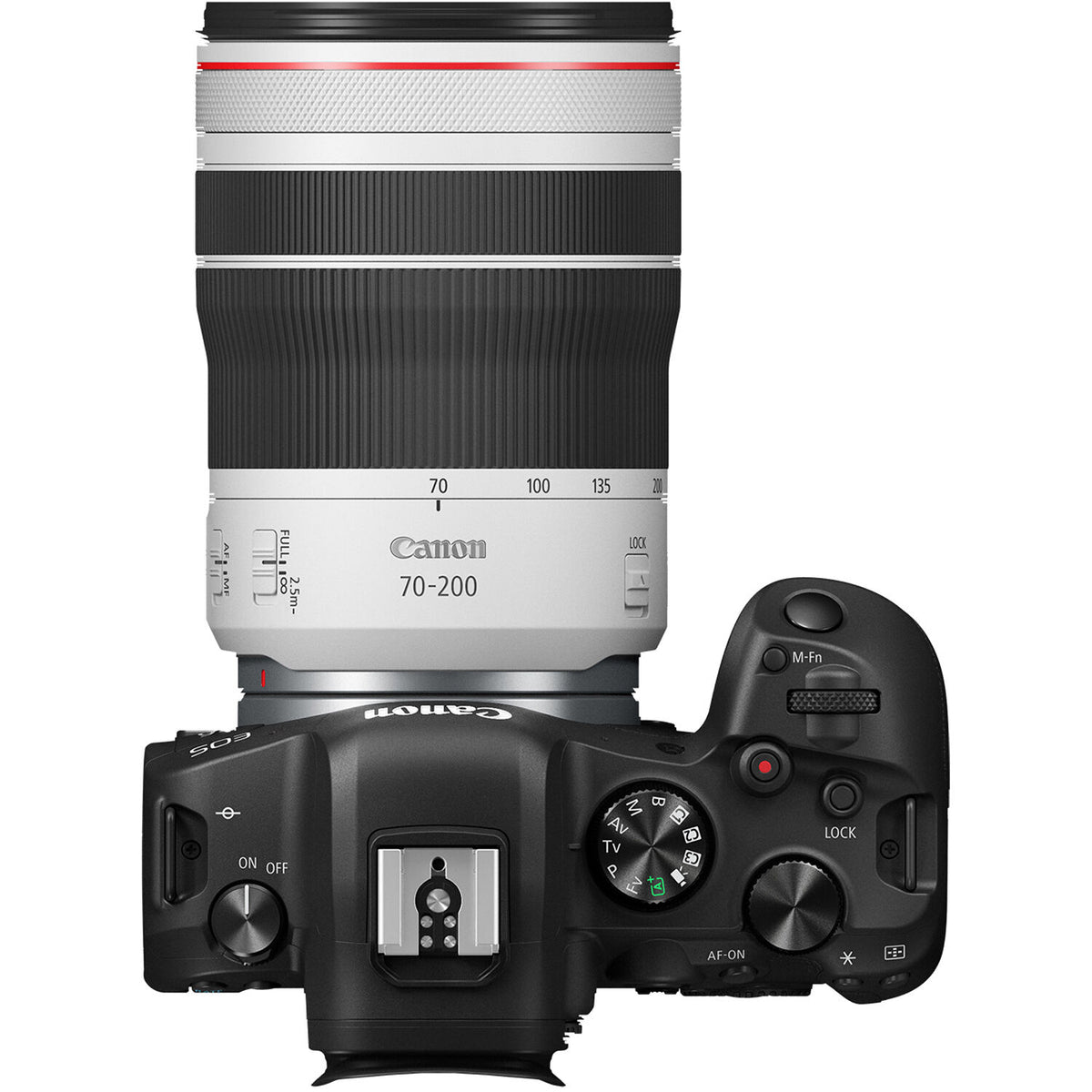 Lente Canon RF 70-200mm f/4 L IS USM - en uso