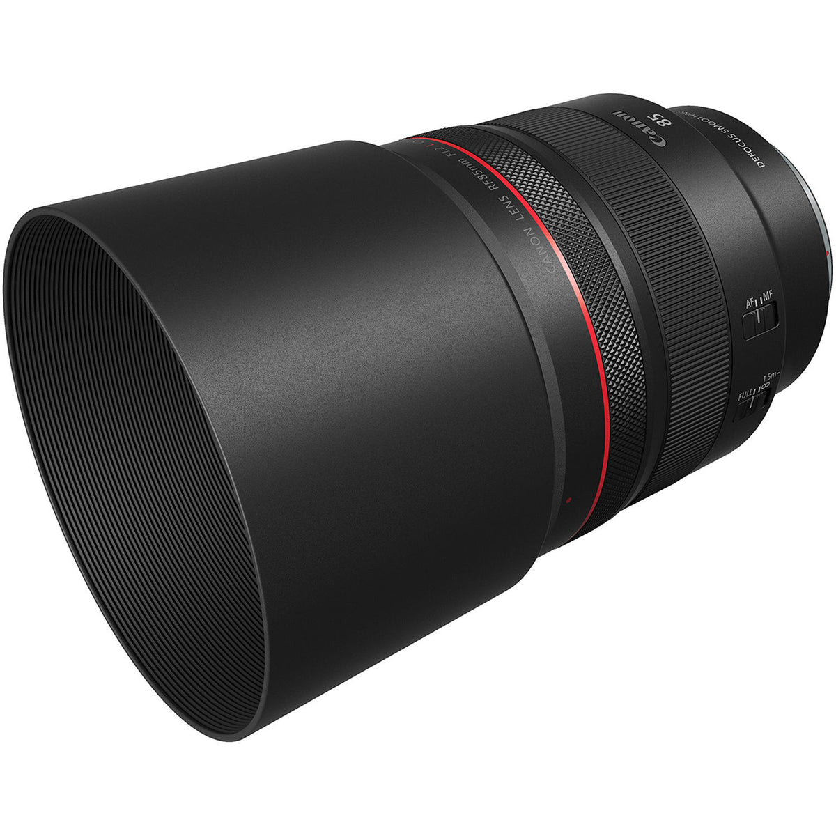 Lente Canon RF 85mm f/1.2 L USM DS - puertos y conexiones