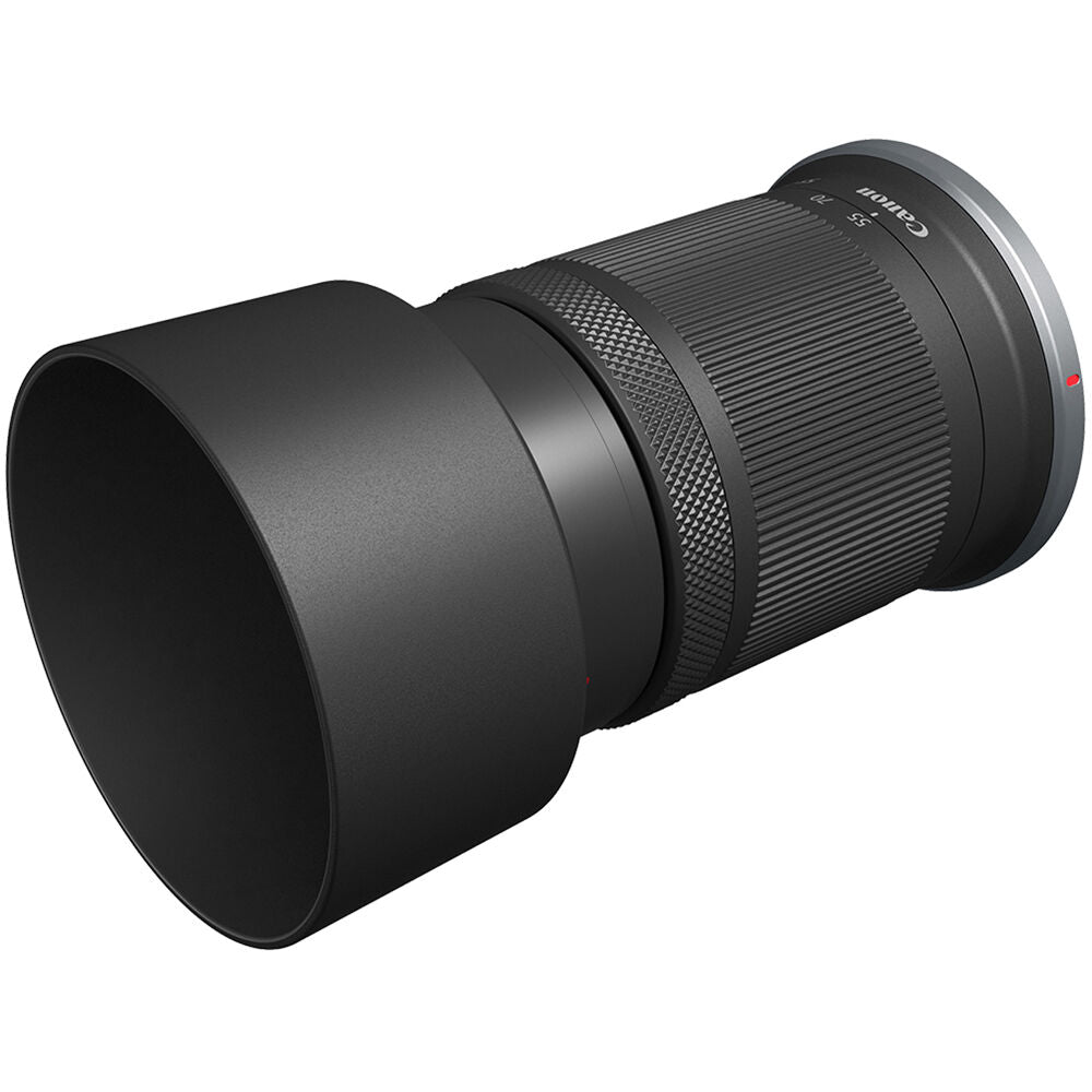 Lente Canon RF-S 55-210mm f/5-7.1 IS STM - contenido de la caja