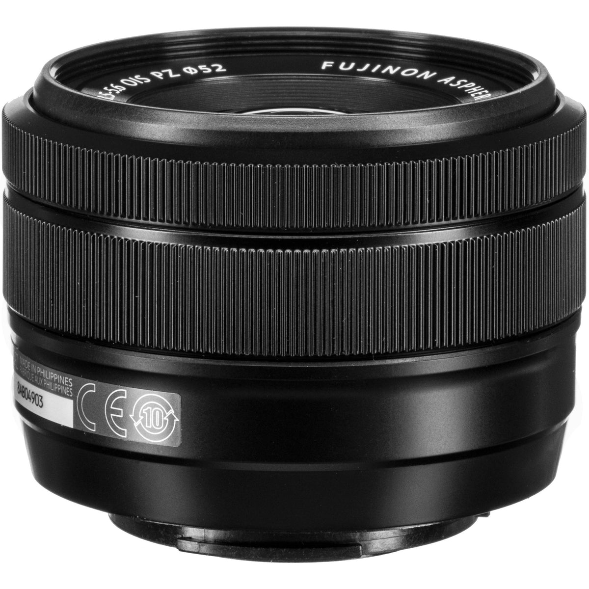 Lente Fujifilm XC 15-45mm f/3.5-5.6 OIS PZ (Negro) - vista lateral