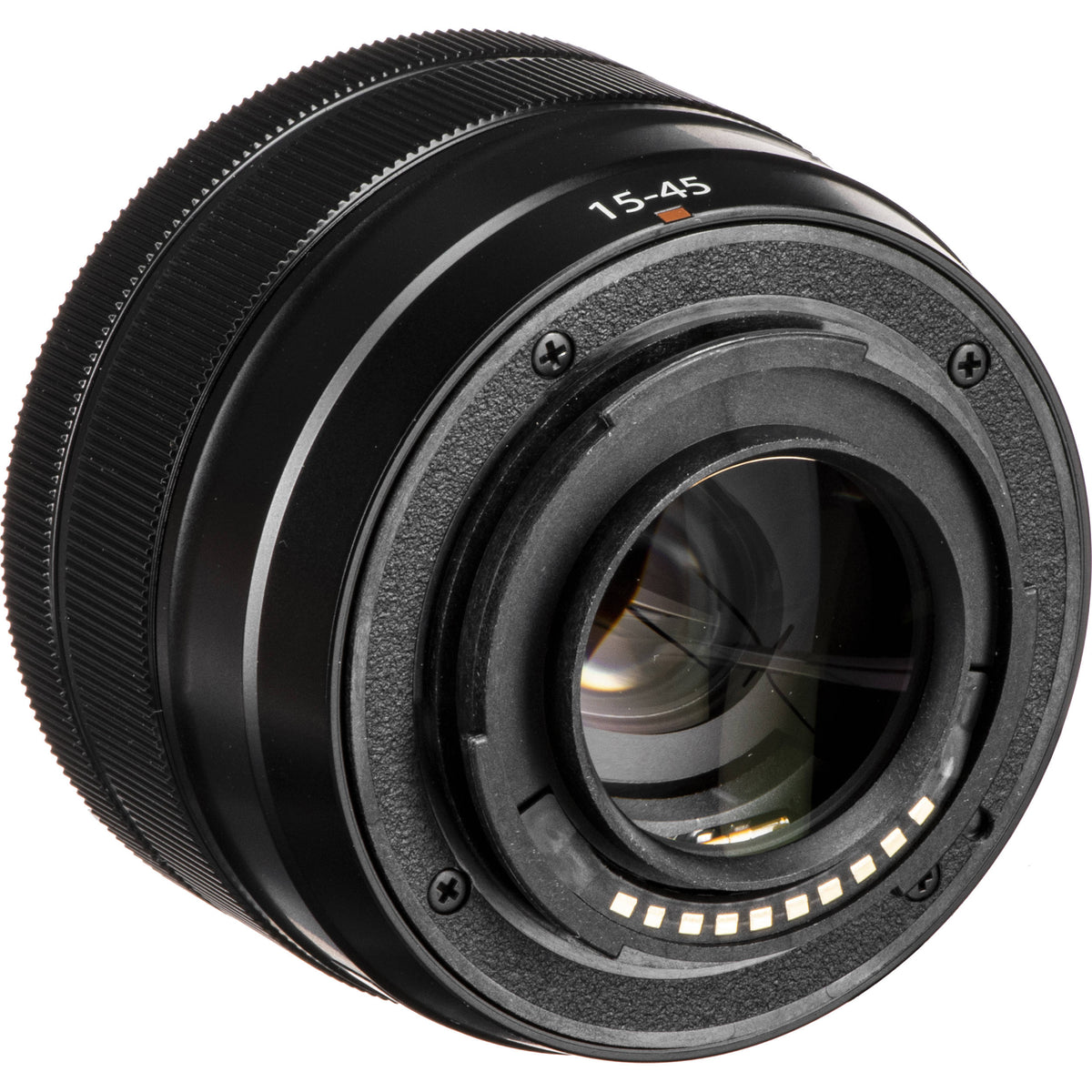 Lente Fujifilm XC 15-45mm f/3.5-5.6 OIS PZ (Negro) - puertos y conexiones