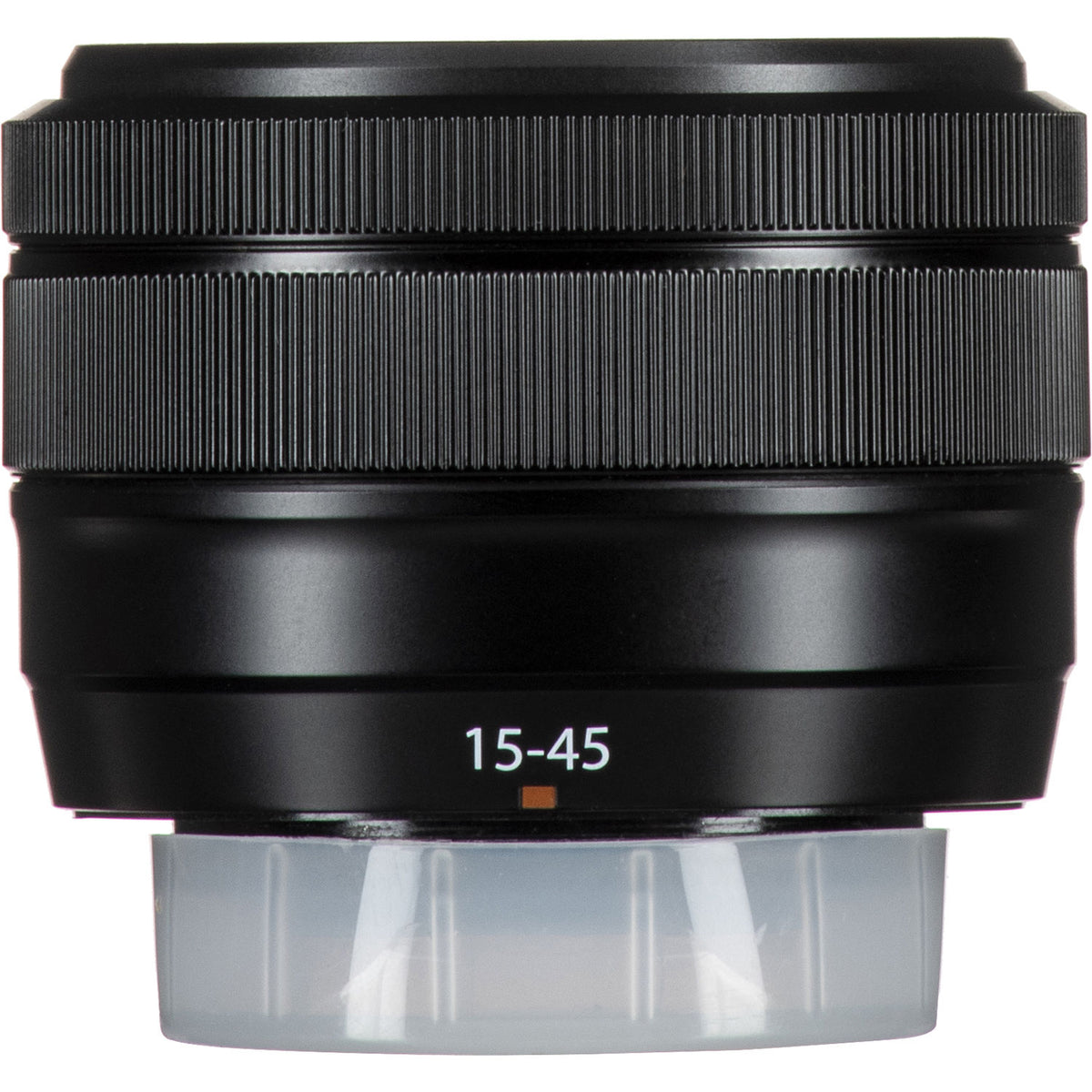 Lente Fujifilm XC 15-45mm f/3.5-5.6 OIS PZ (Negro) - contenido de la caja