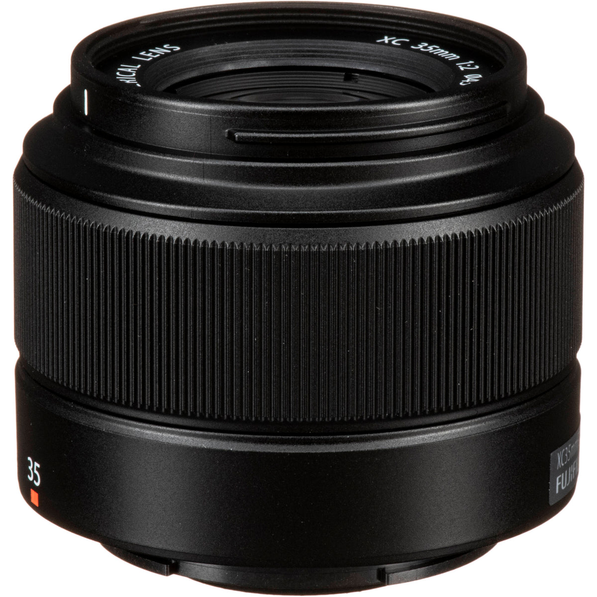 Lente Fujifilm XC 35mm f/2 - vista frontal