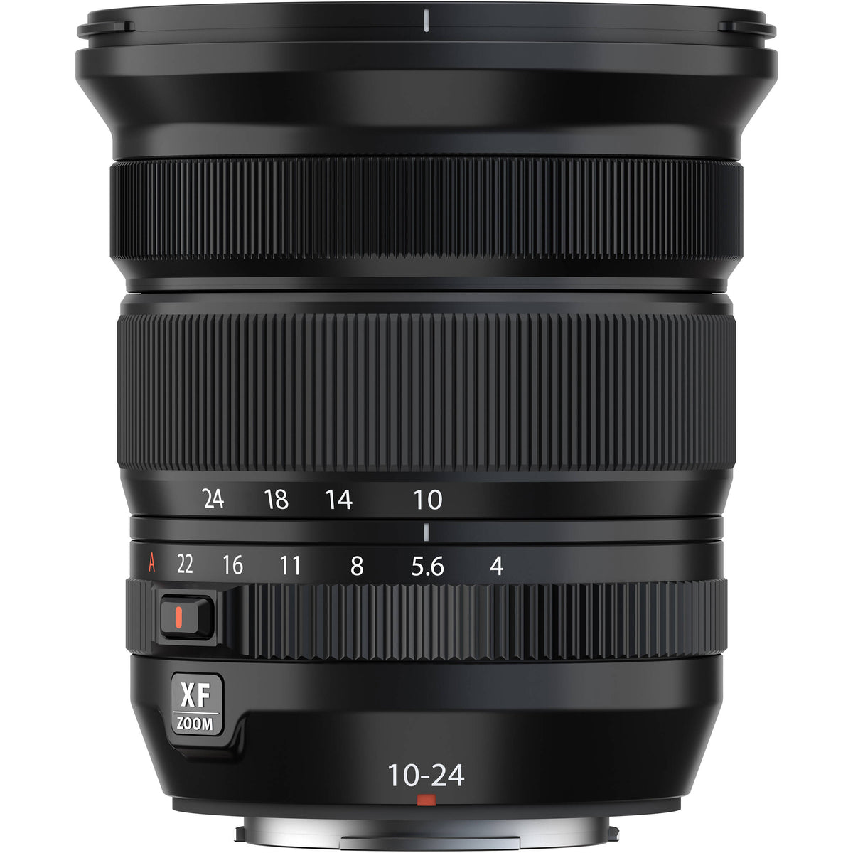 Lente Fujifilm XF 10-24mm f/4 R OIS WR - vista frontal