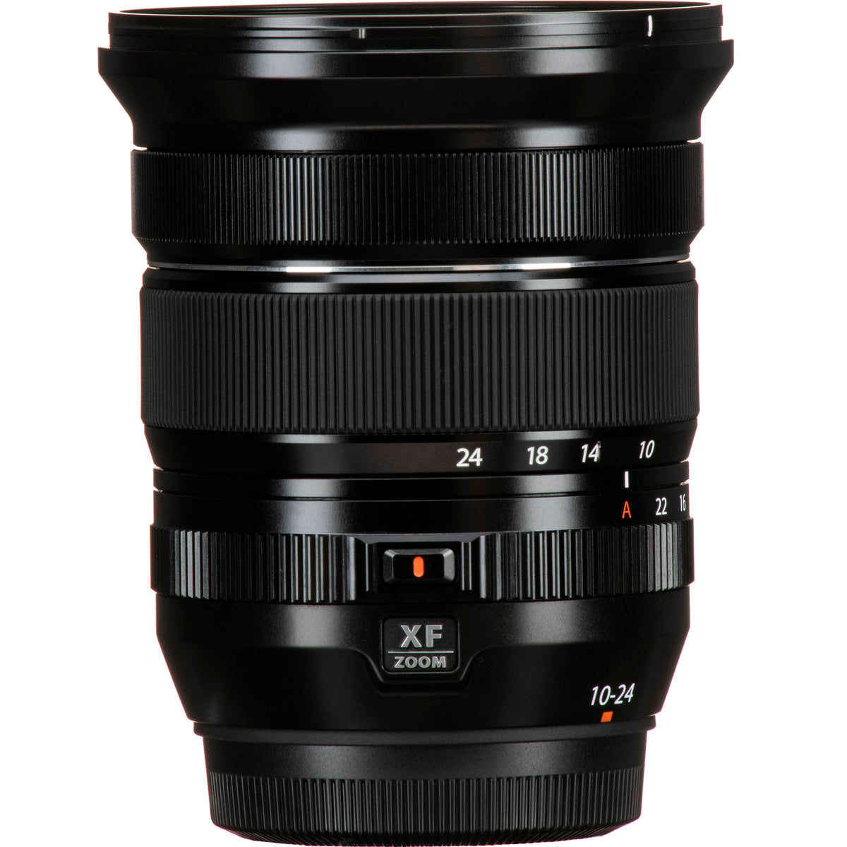 Lente Fujifilm XF 10-24mm f/4 R OIS WR - vista trasera