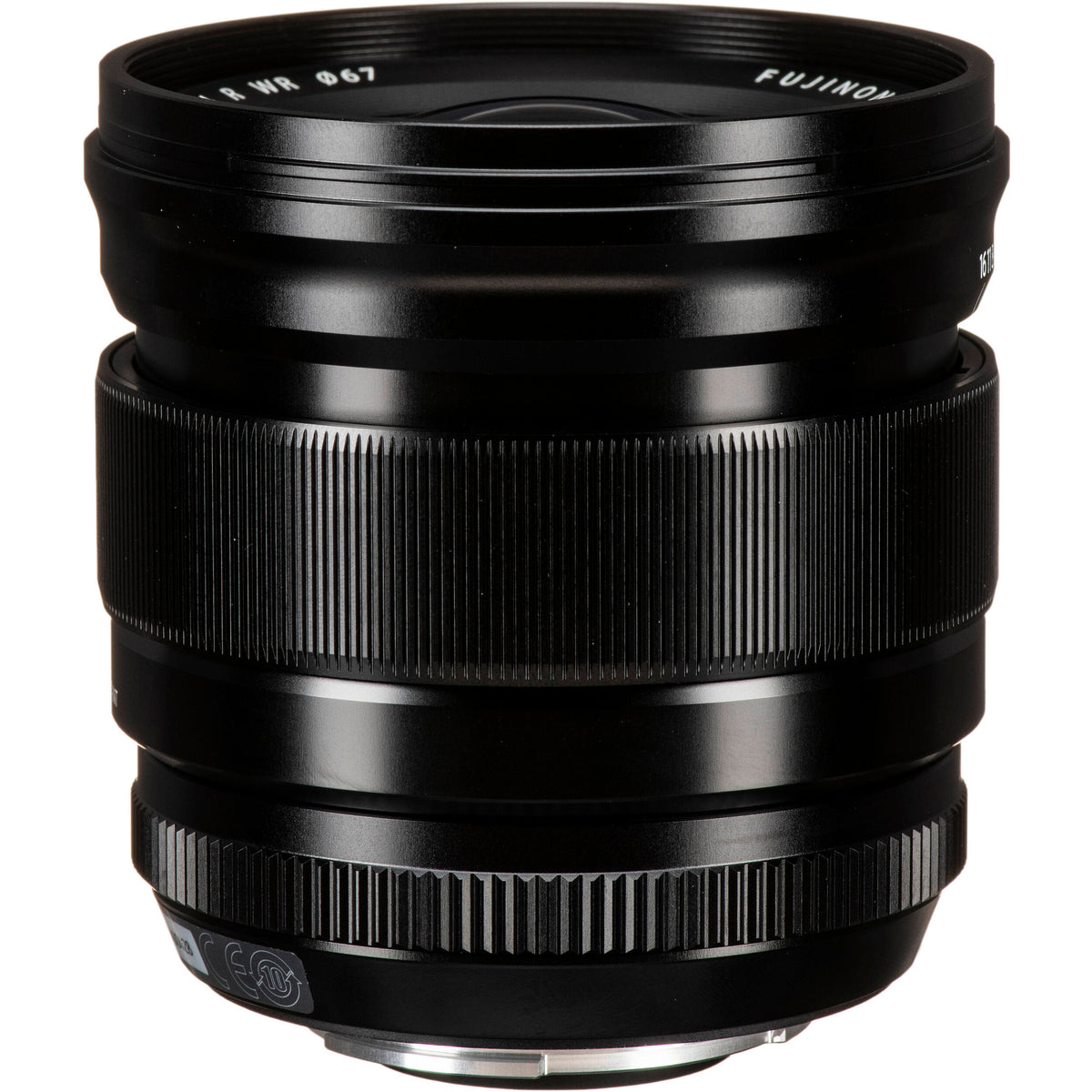 Lente Fujifilm XF 16mm f/1.4 R WR - vista lateral