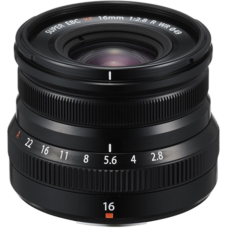 Lente Fujifilm XF 16mm f/2.8 R WR (Negro) - vista principal