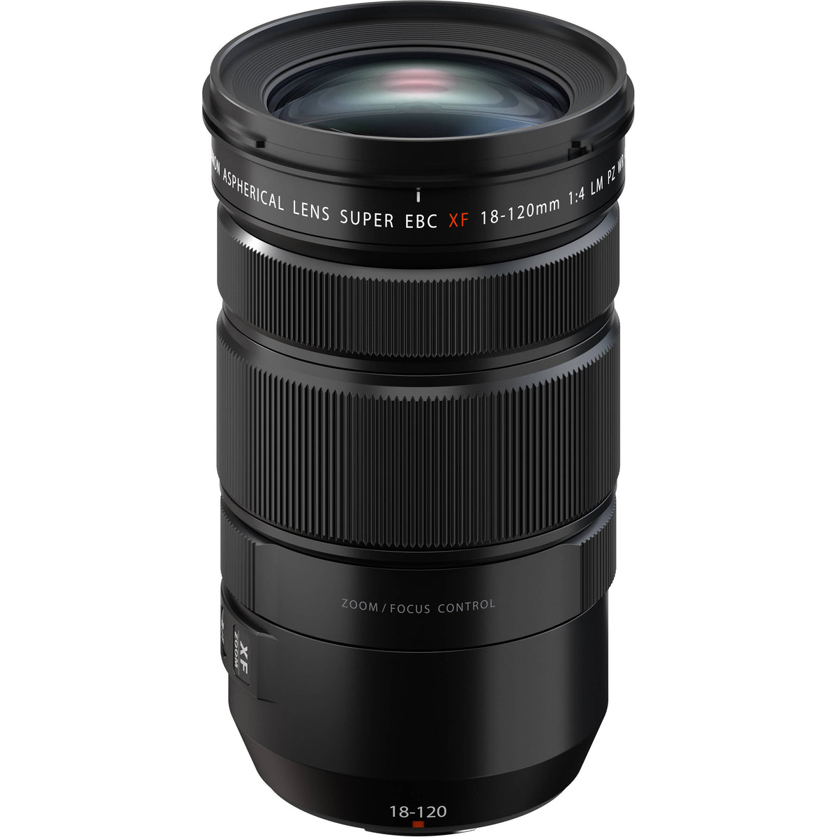 Lente Fujifilm XF 18-120mm f/4 LM PZ WR - vista principal