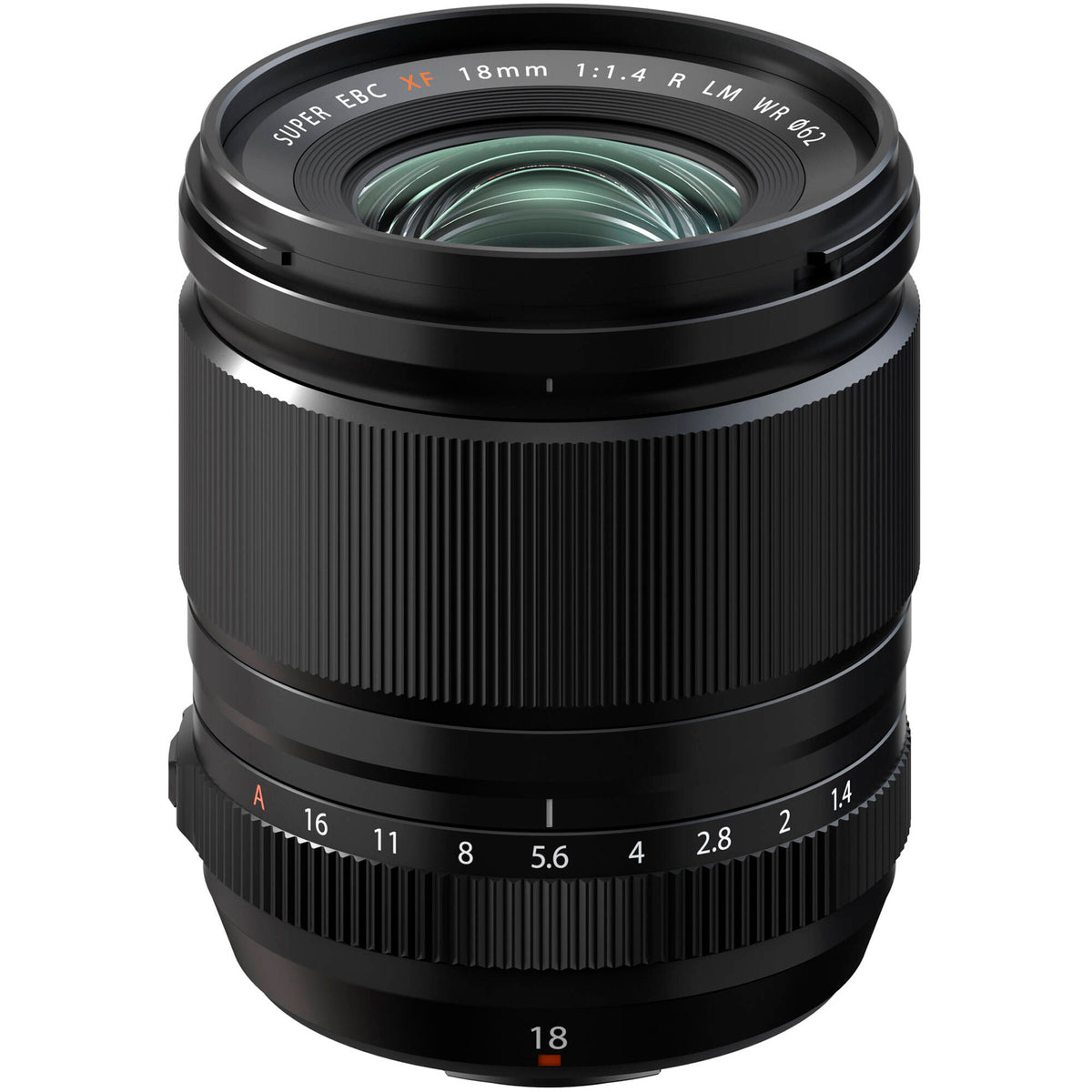 Lente Fujifilm XF 18mm f/1.4 R LM WR - vista principal
