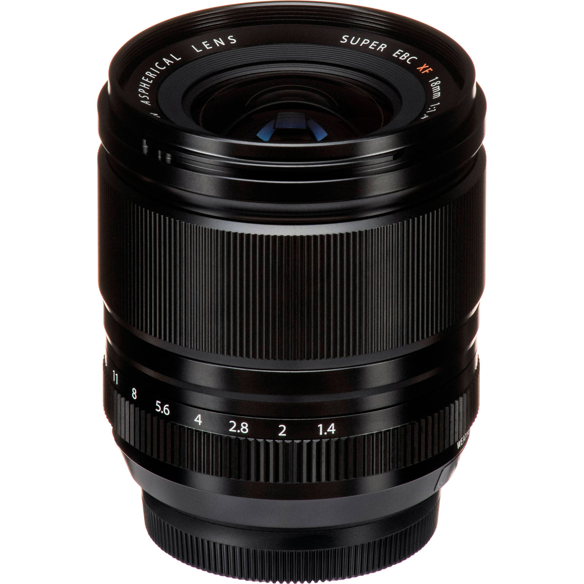 Lente Fujifilm XF 18mm f/1.4 R LM WR - puertos y conexiones
