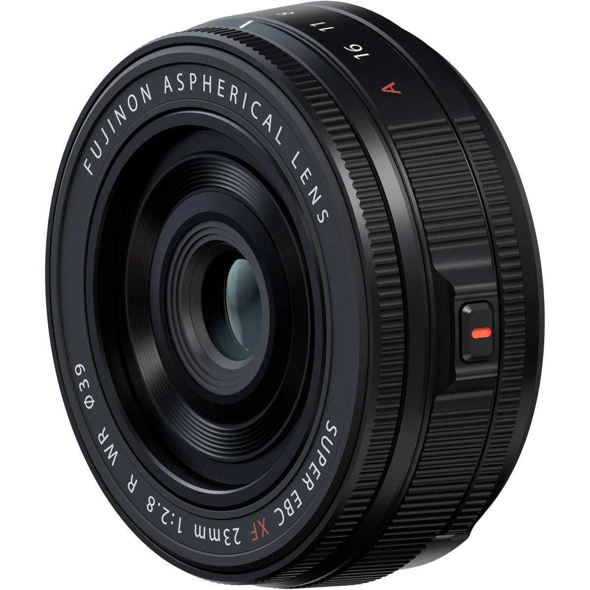 Lente Fujifilm XF 23mm f/2.8 R WR (Negro) - vista trasera