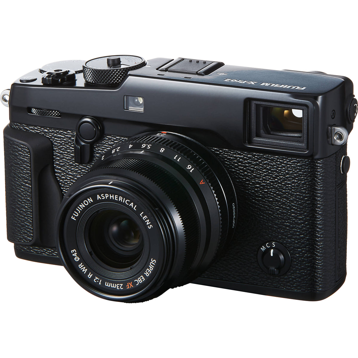 Lente Fujifilm XF 23mm f/2 R WR (Negro) - contenido de la caja