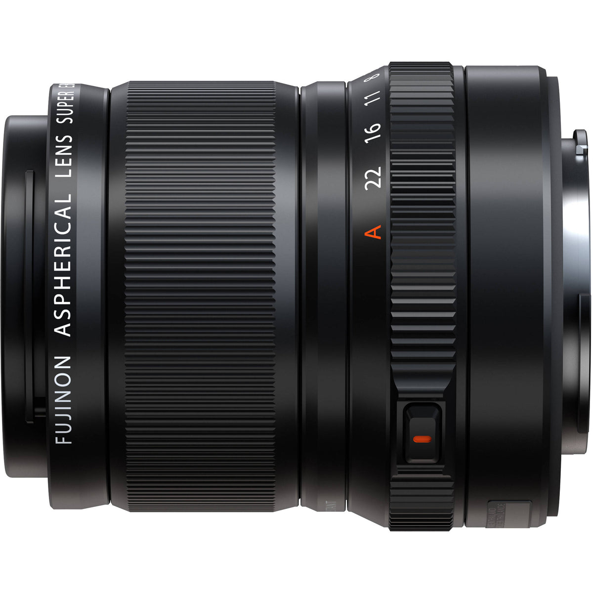 Lente Fujifilm XF 30mm f/2.8 R LM WR Macro - vista lateral