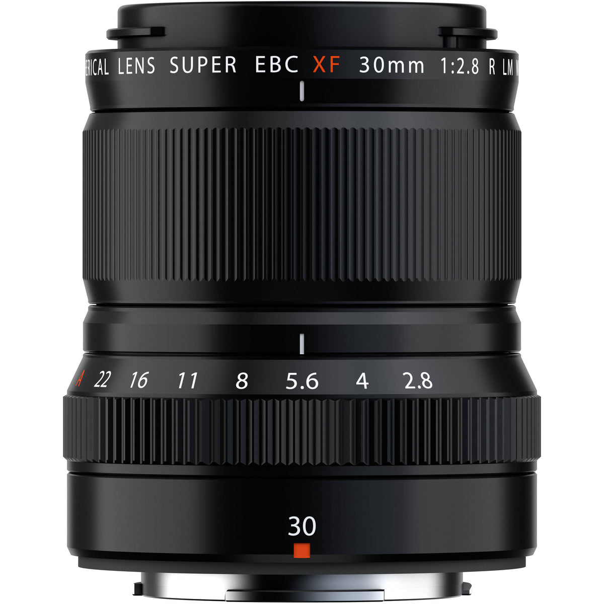 Lente Fujifilm XF 30mm f/2.8 R LM WR Macro - puertos y conexiones