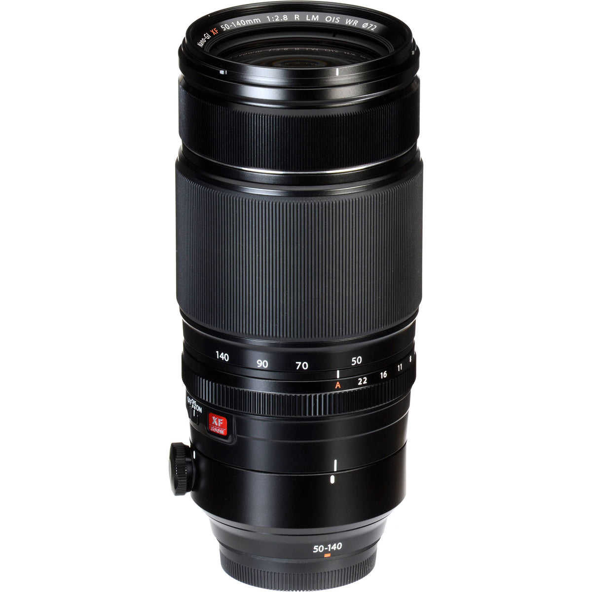 Lente Fujifilm XF 50-140mm f/2.8 R LM OIS WR - vista trasera