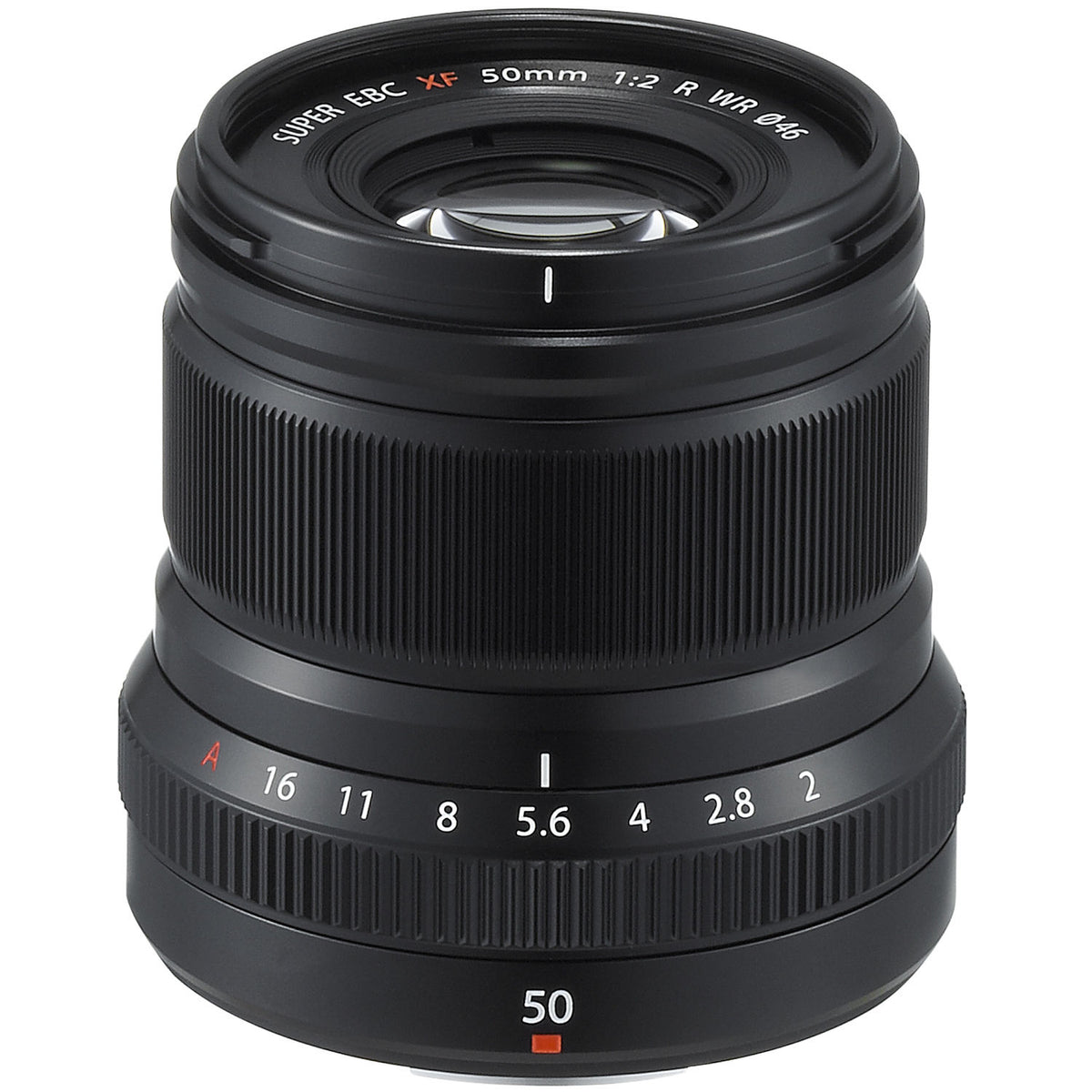 Lente Fujifilm XF 50mm f/2 R WR (Negro) - vista principal