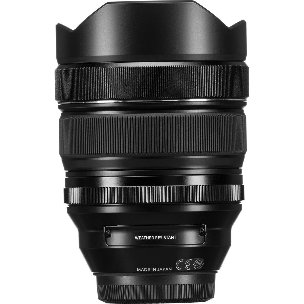 Lente Fujifilm XF 8-16mm f/2.8 R LM WR - puertos y conexiones