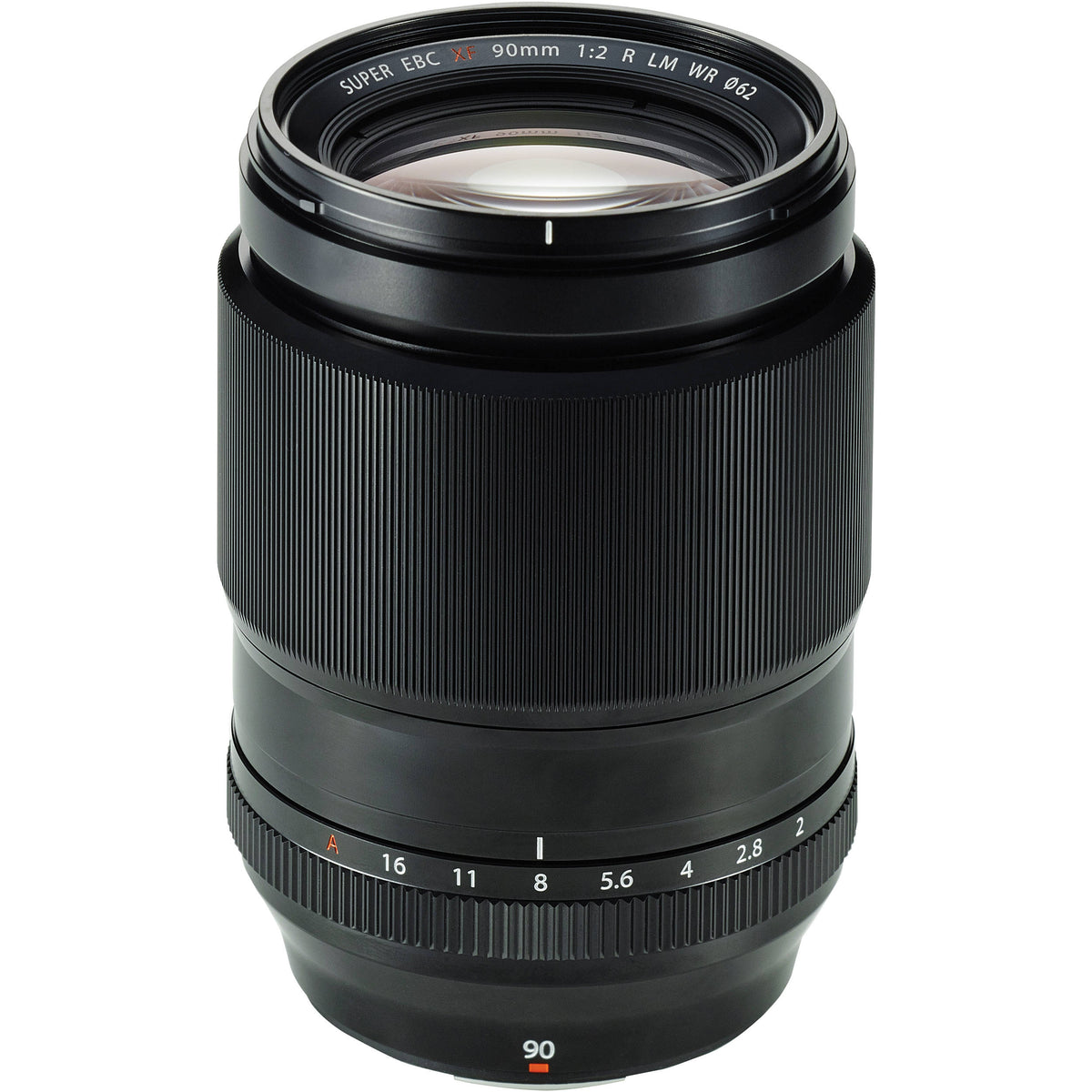 Lente Fujifilm XF 90mm f/2 R LM WR - vista principal